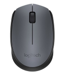Logitech M170 - Mouse - senza fili - 2.4 GHz - ricevitore wireless USB
